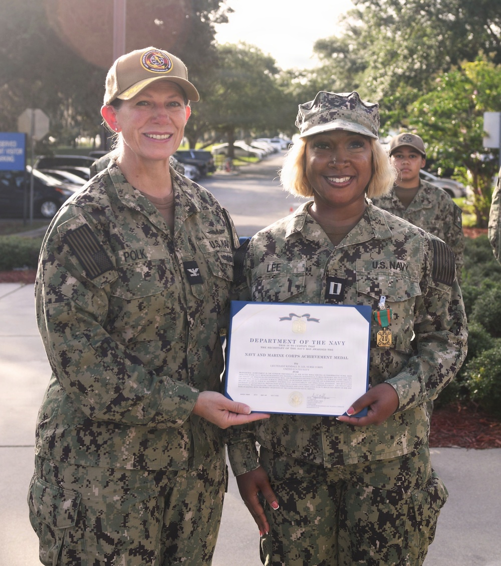 Awards Ceremony at Naval Hospital Jacksonville – July 10, 2026