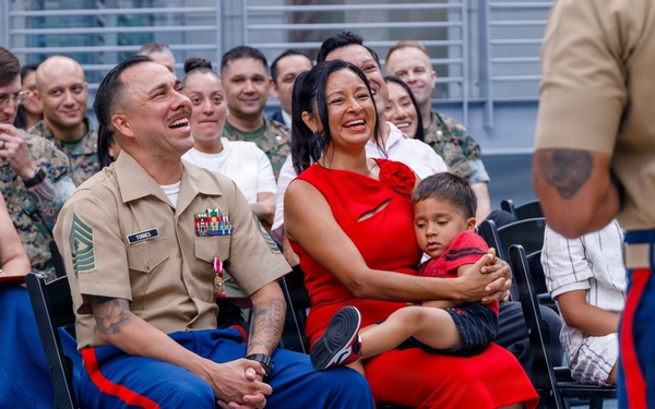 Master Gunnery Sgt. Gabriel Torres’s Retirement Ceremony