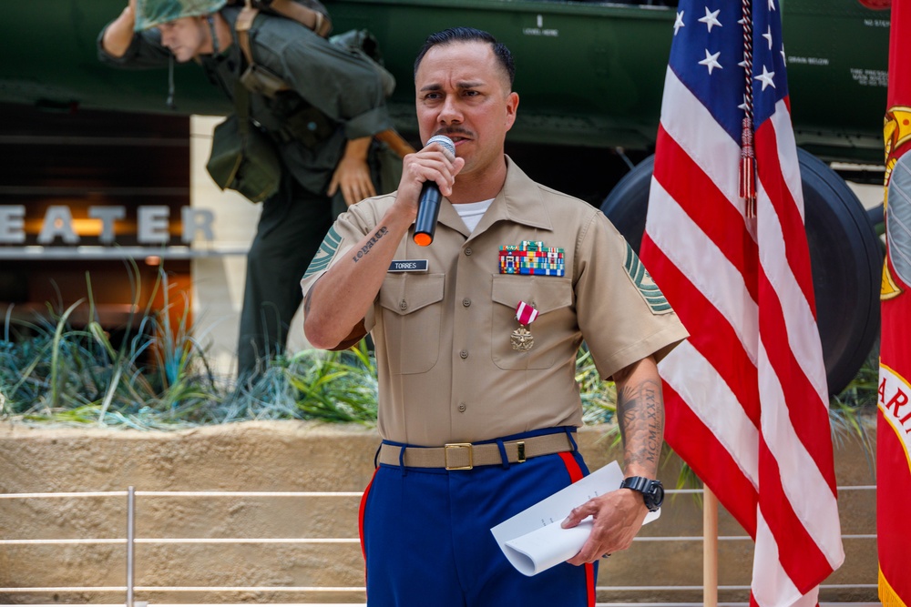 Master Gunnery Sgt. Gabriel Torres’s Retirement Ceremony