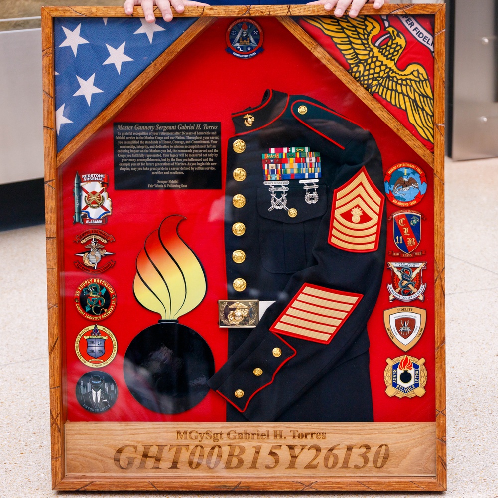Master Gunnery Sgt. Gabriel Torres’s Retirement Ceremony