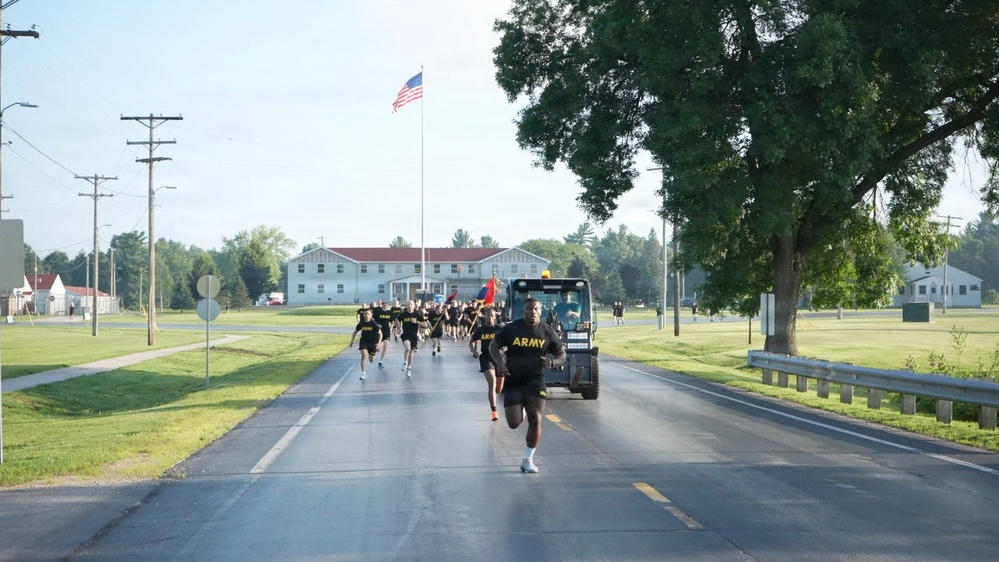 Run with the Commanding General