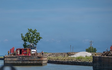 Fairport Harbor Dredging of the Grand River