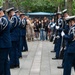 Coast Guard Ceremonial Honor Guard Performs at 9/11 Memorial during Sail 250