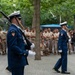 Coast Guard Ceremonial Honor Guard Performs at 9/11 Memorial during Sail 250