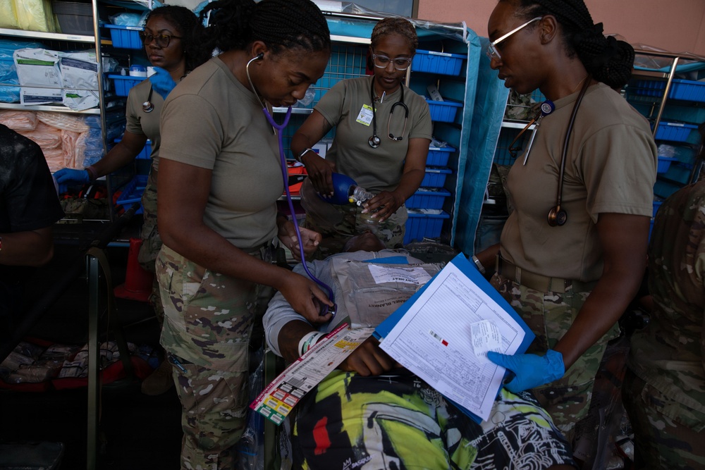 RIMPAC participants practice emergency medical response