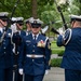 Coast Guard Ceremonial Honor Guard Performs at 9/11 Memorial during Sail 250