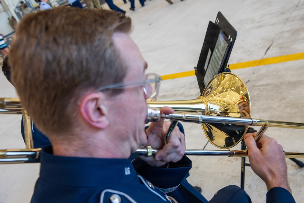 60th MSG change of command ceremony