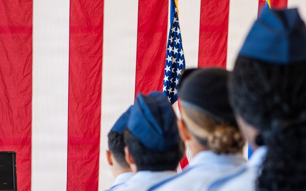 60th MSG change of command ceremony