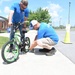 Fort Drum children test their safety skills during annual Bike Rodeo