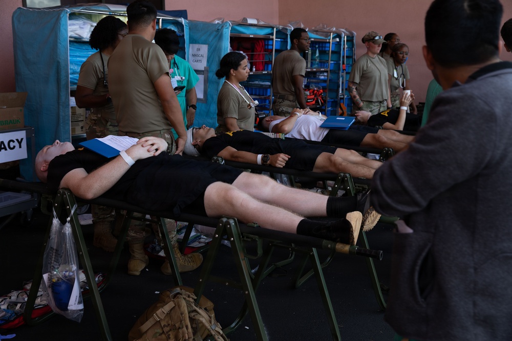 RIMPAC participants practice emergency medical response