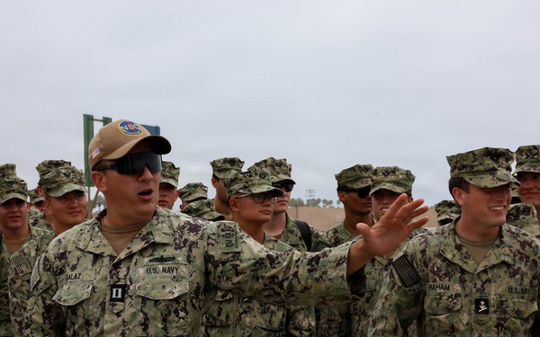 Midshipmen Attend Navy Beach Operations Demonstration