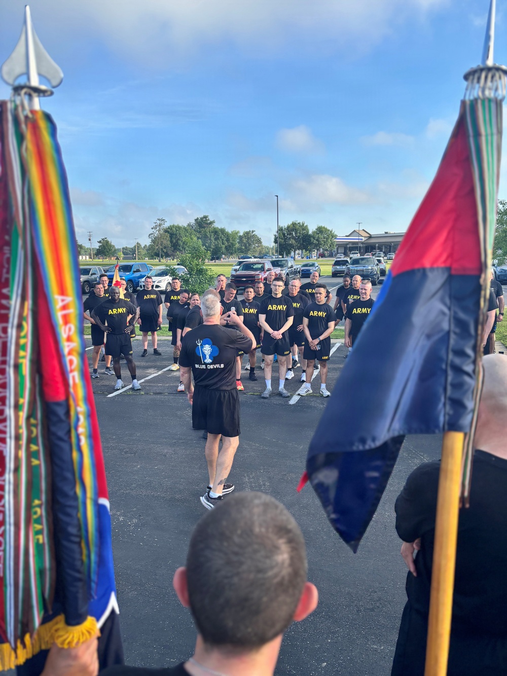 Run with the Commanding General