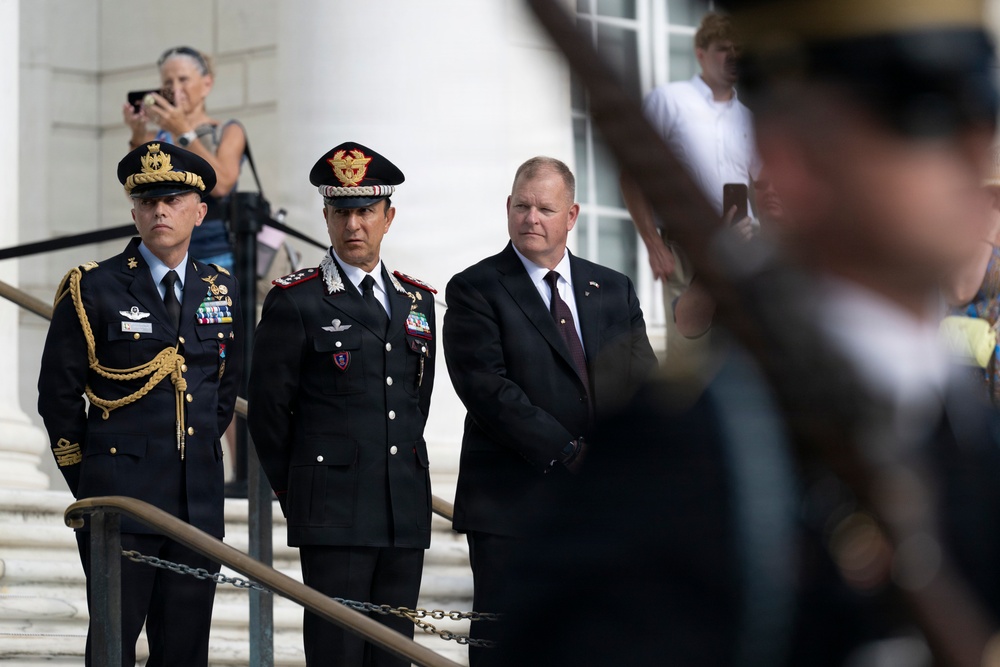 Italian Commander General of the Carabinieri Corps Lt. Gen. Salvatore Luongo Visits ANC