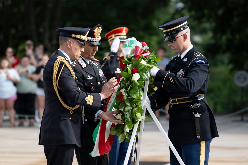 Italian Commander General of the Carabinieri Corps Lt. Gen. Salvatore Luongo Visits ANC
