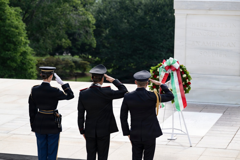 Italian Commander General of the Carabinieri Corps Lt. Gen. Salvatore Luongo Visits ANC