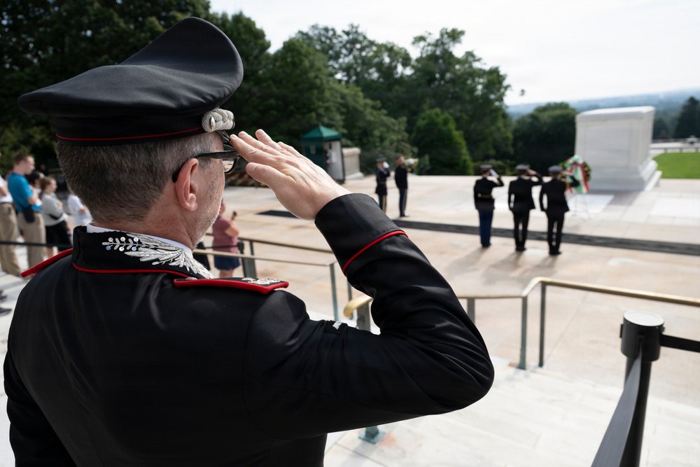 Italian Commander General of the Carabinieri Corps Lt. Gen. Salvatore Luongo Visits ANC