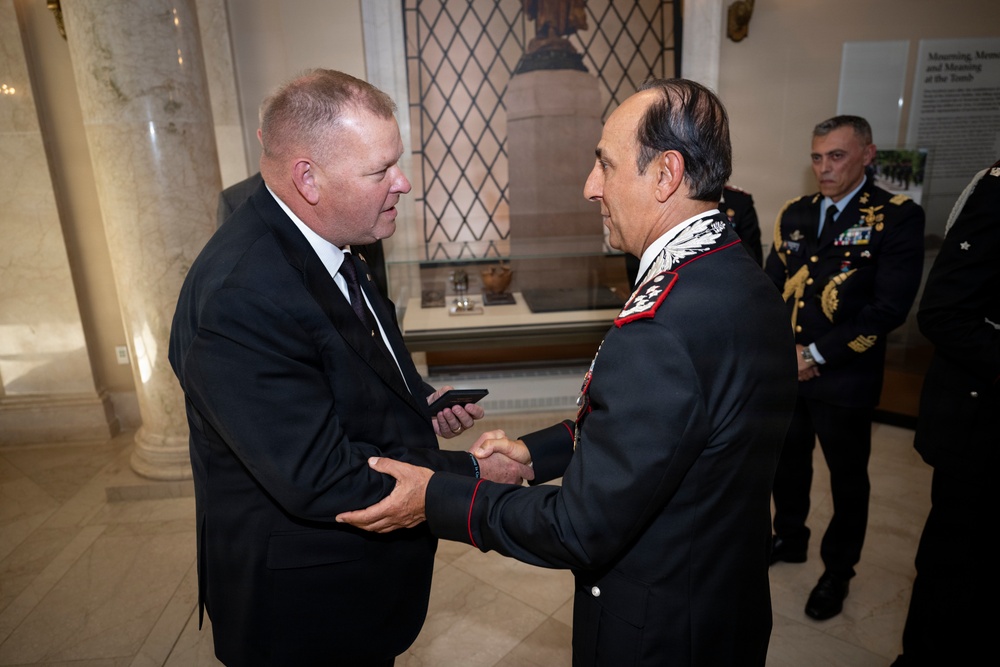 Italian Commander General of the Carabinieri Corps Lt. Gen. Salvatore Luongo Visits ANC
