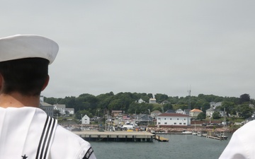 USS Lassen Departs Eastport, Maine, Following Successful Port Visit