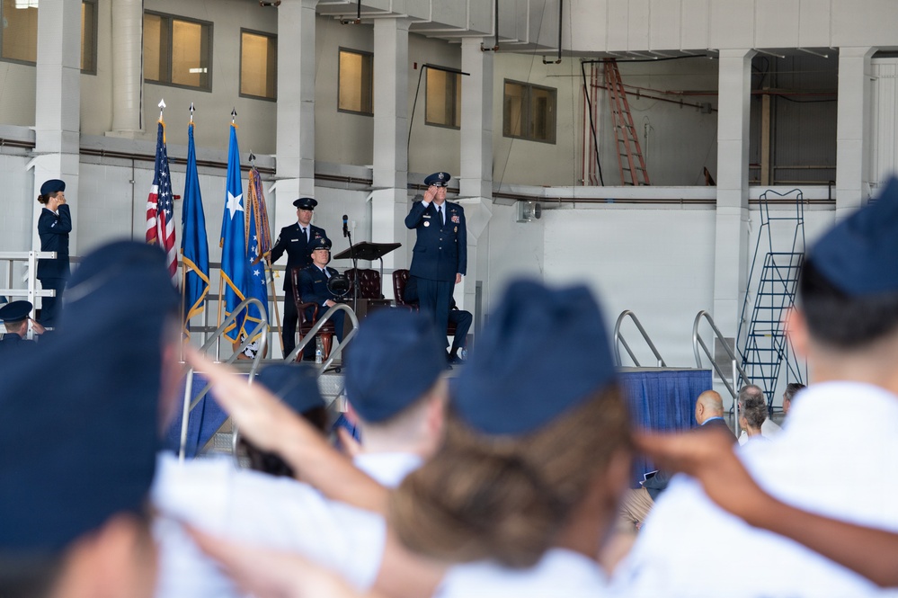 Col. Kevin Eley Assumes Command of the 6th Air Refueling Wing