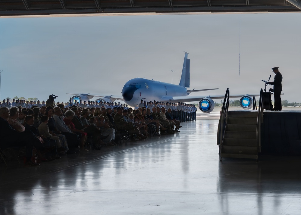 Col. Kevin Eley Assumes Command of 6th Air Refueling Wing