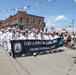 USS Lassen Sailors March in the Grand Independence Day Parade