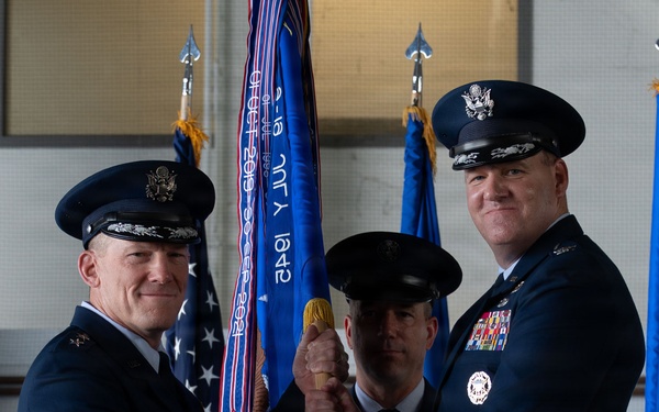 Col. Kevin Eley Assumes Command of 6th Air Refueling Wing