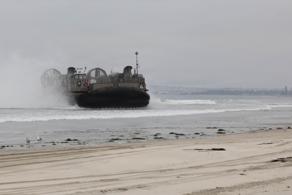 Midshipmen Attend Navy Beach Operation Demonstration