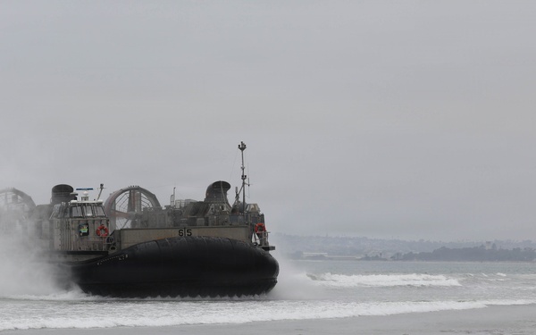 Midshipmen Attend Navy Beach Operation Demonstration
