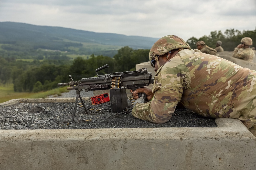 1049th Transportation Co. M249 and .50 Caliber Zeroing and Certification