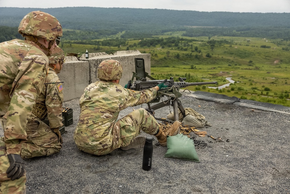 1049th Transportation Co. M249 and .50 Caliber Zeroing and Certification