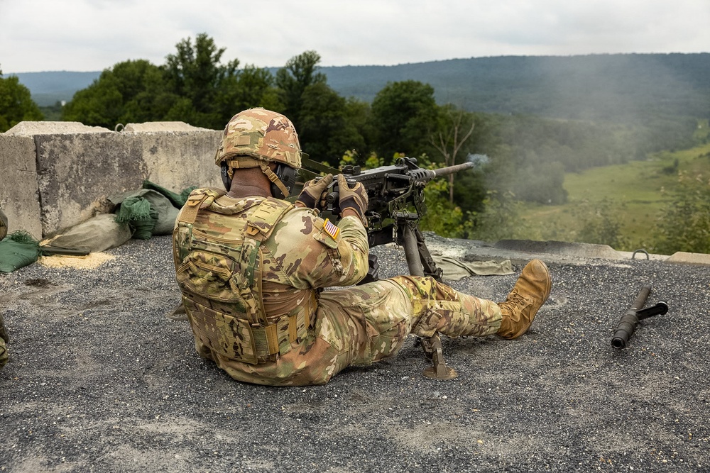 1049th Transportation Co. M249 and .50 Caliber Zeroing and Certification