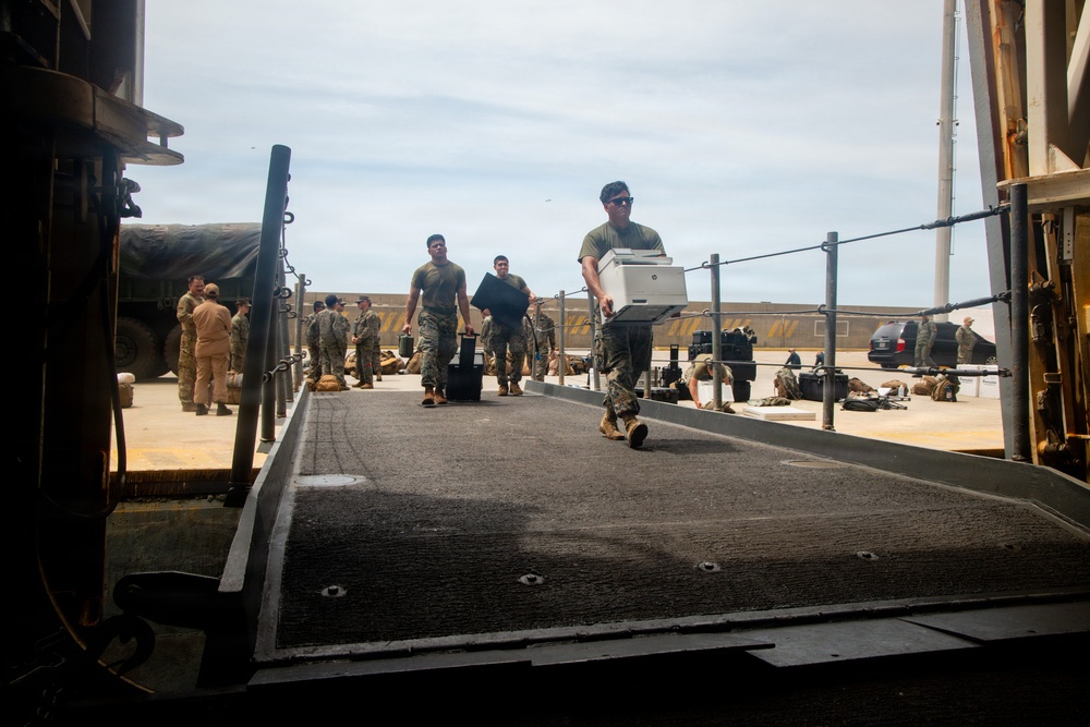 LCF-24: Cross-deck aboard USS San Antonio