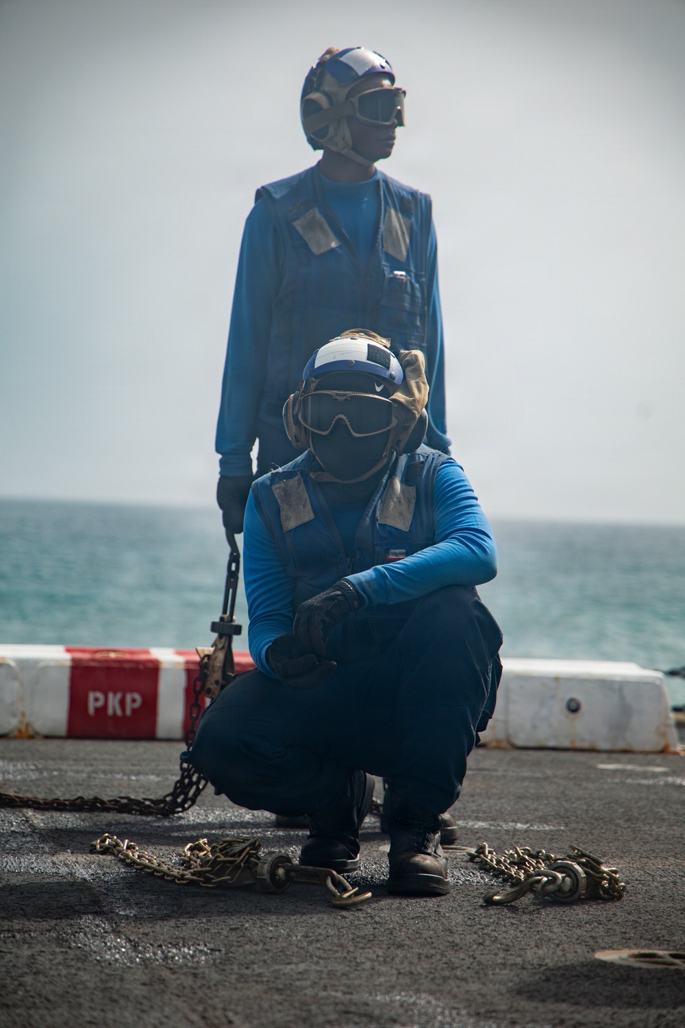 LCF-24: Cross-deck aboard USS San Antonio