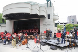 U.S. Army Band and Chorus Perform at John W. Gallivan Utah Center in Salt Lake City