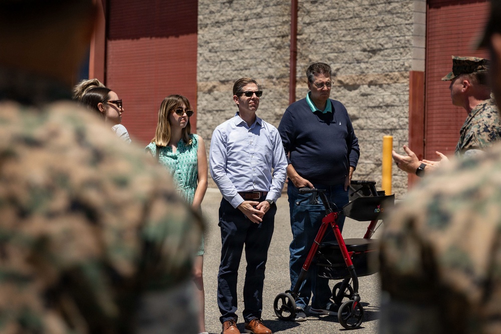 U.S. Rep. Mike Levin of California visits I MEF