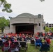 Military Band and Choir Perform at John W. Gallivan Utah Center Outdoor Amphitheater