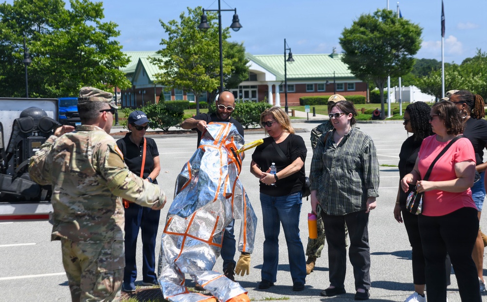 Southeastern Connecticut Chamber of Commerce Visits Military Facilities Around New London