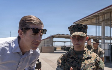 U.S. Rep. Mike Levin of California visits I MEF