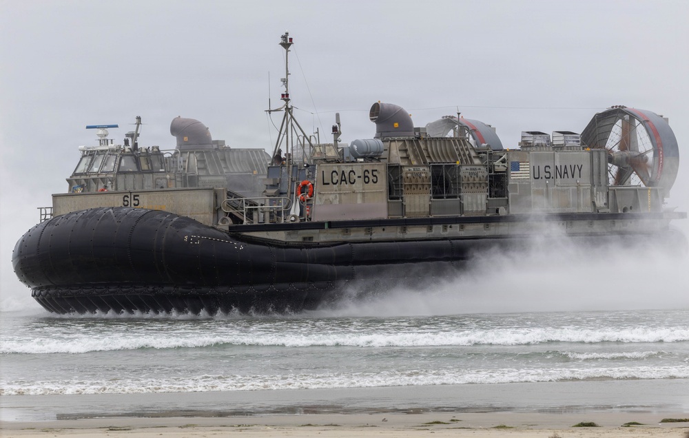 Midshipmen Attend Navy Beach Operation Demonstration
