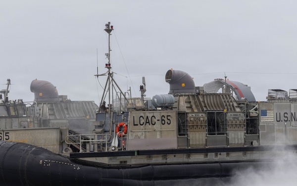 Midshipmen Attend Navy Beach Operation Demonstration