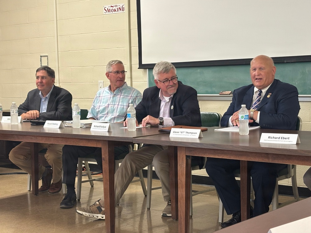 FPAC Under Secretary Fordyce at a Pennsylvania Farmer Roundtable