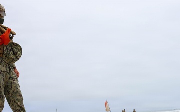 Midshipmen Attend Navy Beach Operation Demonstration