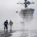 USS Carl Vinson (CVN 70) conducts aqueous film-forming foam testing