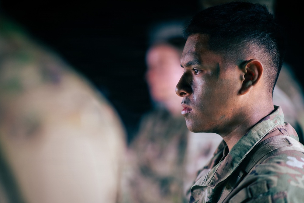 1st Special Forces Group (Airborne) conducts a field promotion board