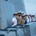USS Arlington Arrives in Boston