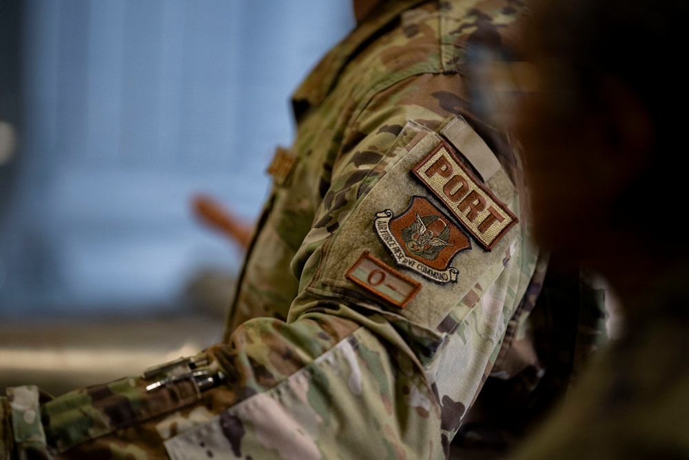 72nd APS, 507th ARW conducts annual dignified transfer training