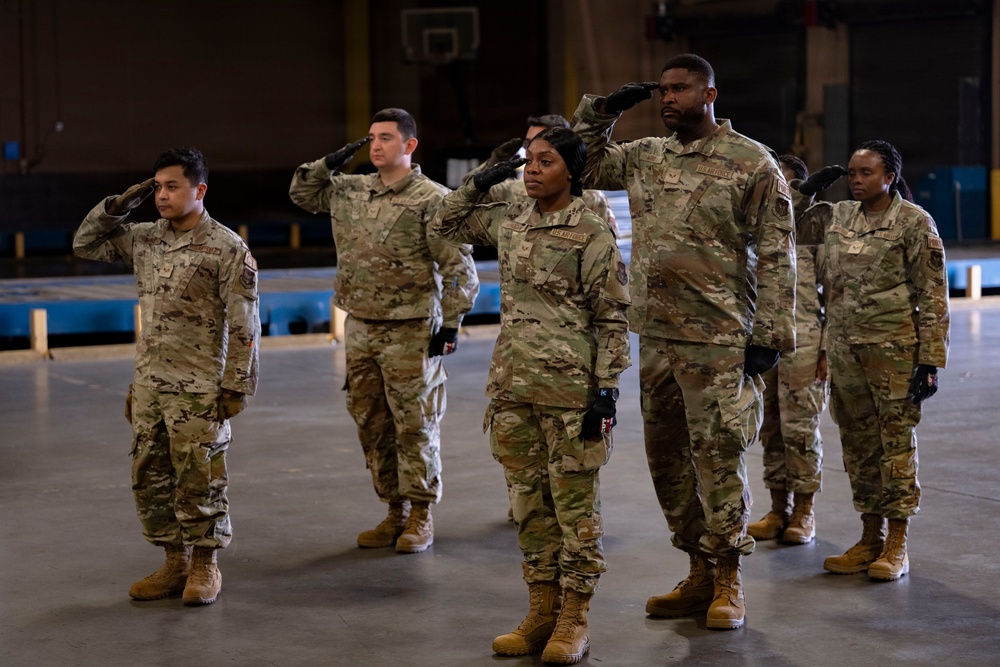 72nd APS, 507th ARW conducts annual dignified transfer training