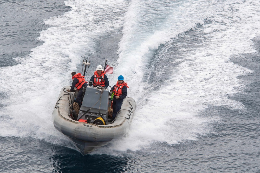 USS Carl Vinson (CVN) conducts underway operations