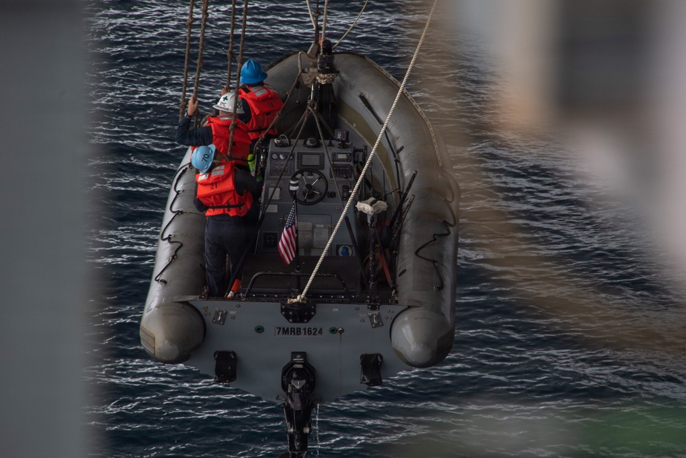 USS Carl Vinson (CVN) conducts underway operations