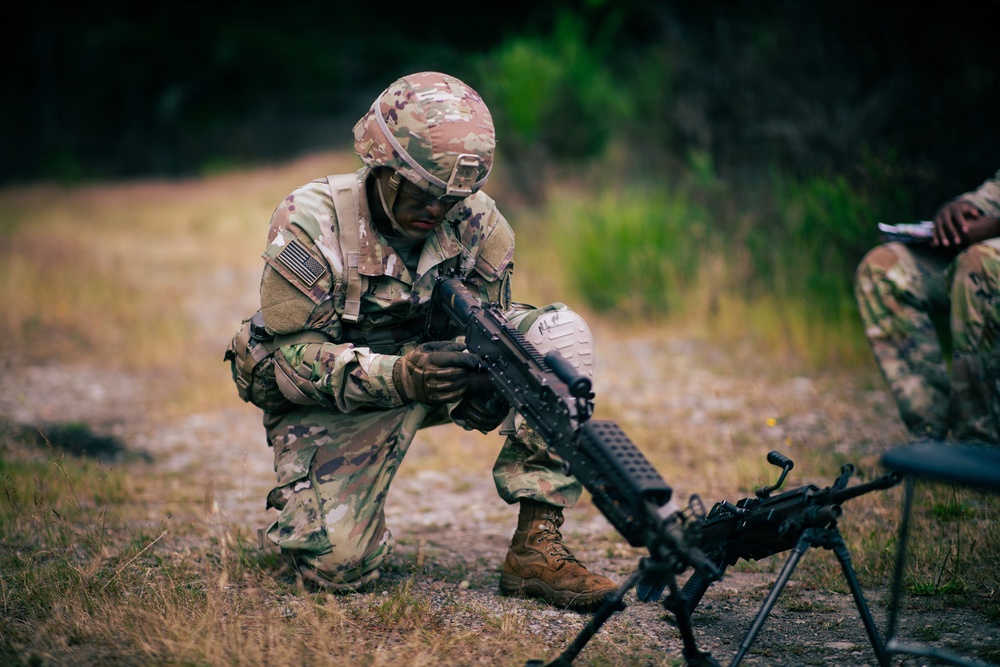 1st Special Forces Group (Airborne) conducts a field promotion board